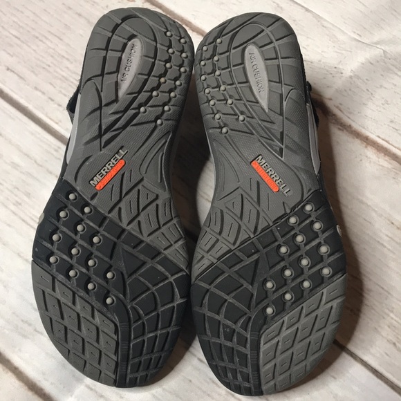 Merrell Azura Black Closed Toe Slingback Water Shoes Sandals Woman’s Size 7 - Picture 7 of 14